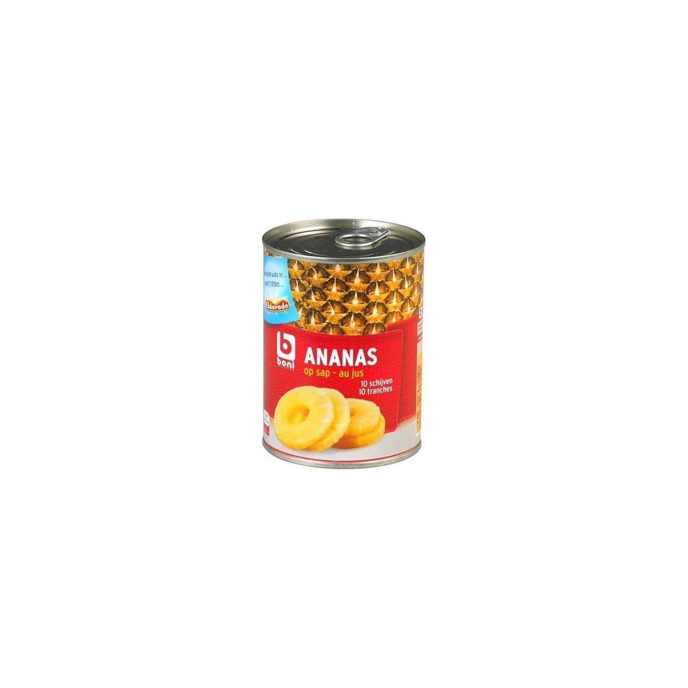 Boni Selection ananas tranches au jus 567 gr CHOCKIES