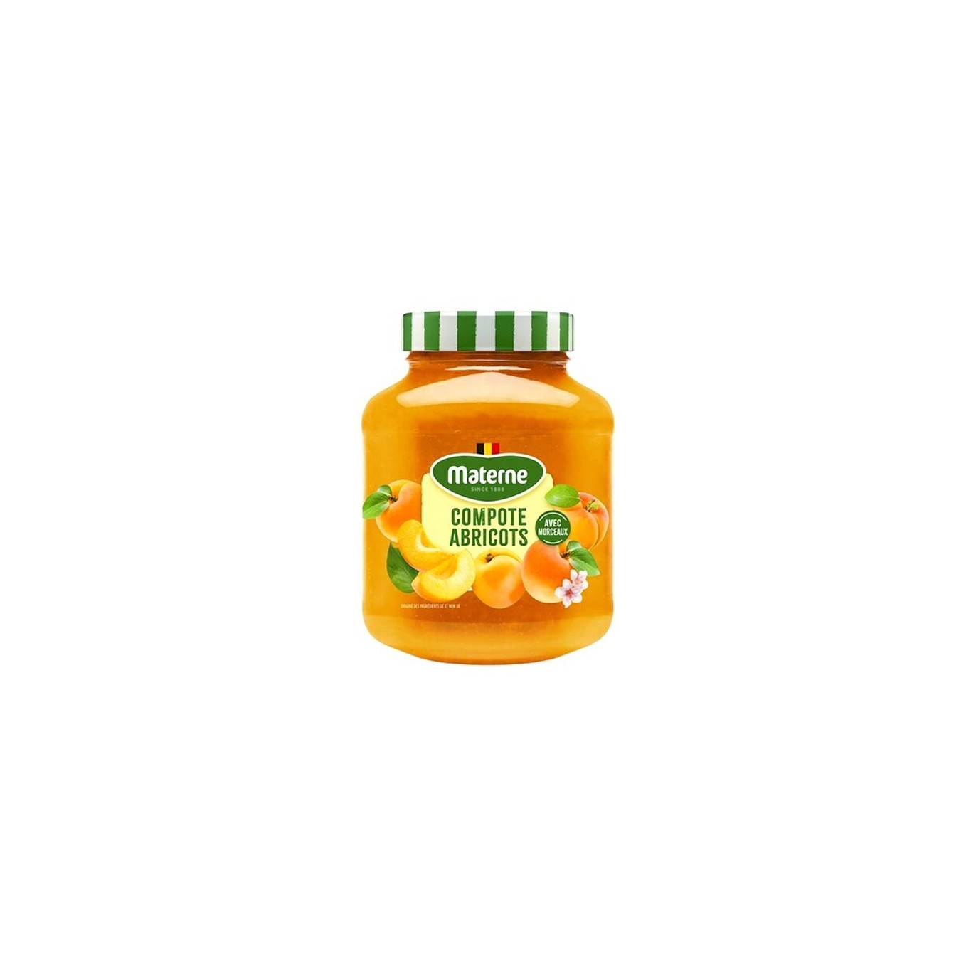 Materne compote abricots morceaux 600 gr