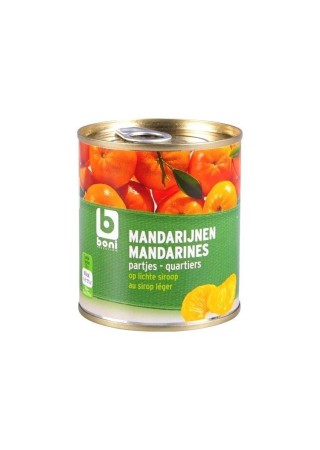 Boni Selection mandarines au sirop 312 gr CHOCKIES