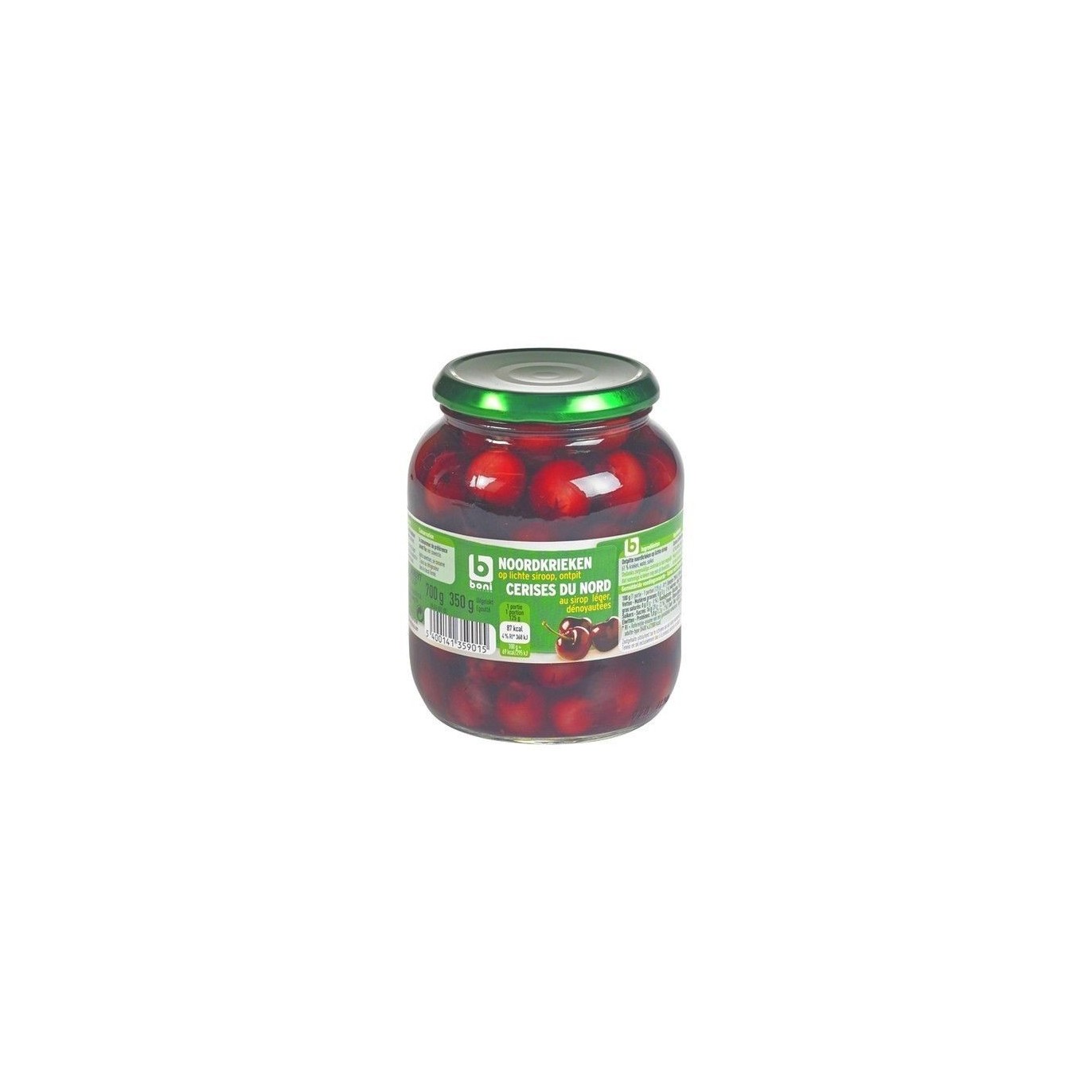 Boni Selection cerises dénoyautées 700 gr CHOCKIES