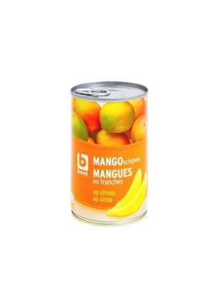 Boni Selection mangue tranche sirop 425 gr CHOCKIES