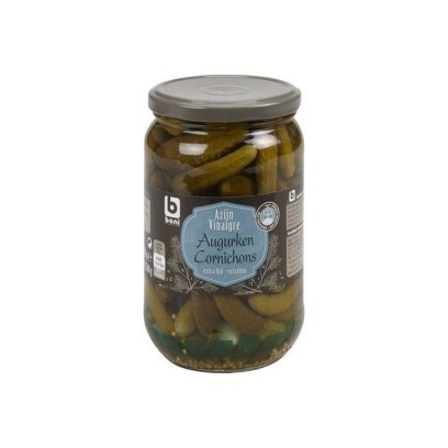 Boni Selection cornichons au vinaigre 670 gr CHOCKIES