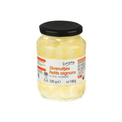 Everyday petits oignons vinaigre 320 gr BELGE CHOCKIES