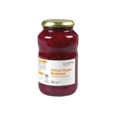 Everyday choux rouges aux pommes 560 gr BELGE CHOCKIES
