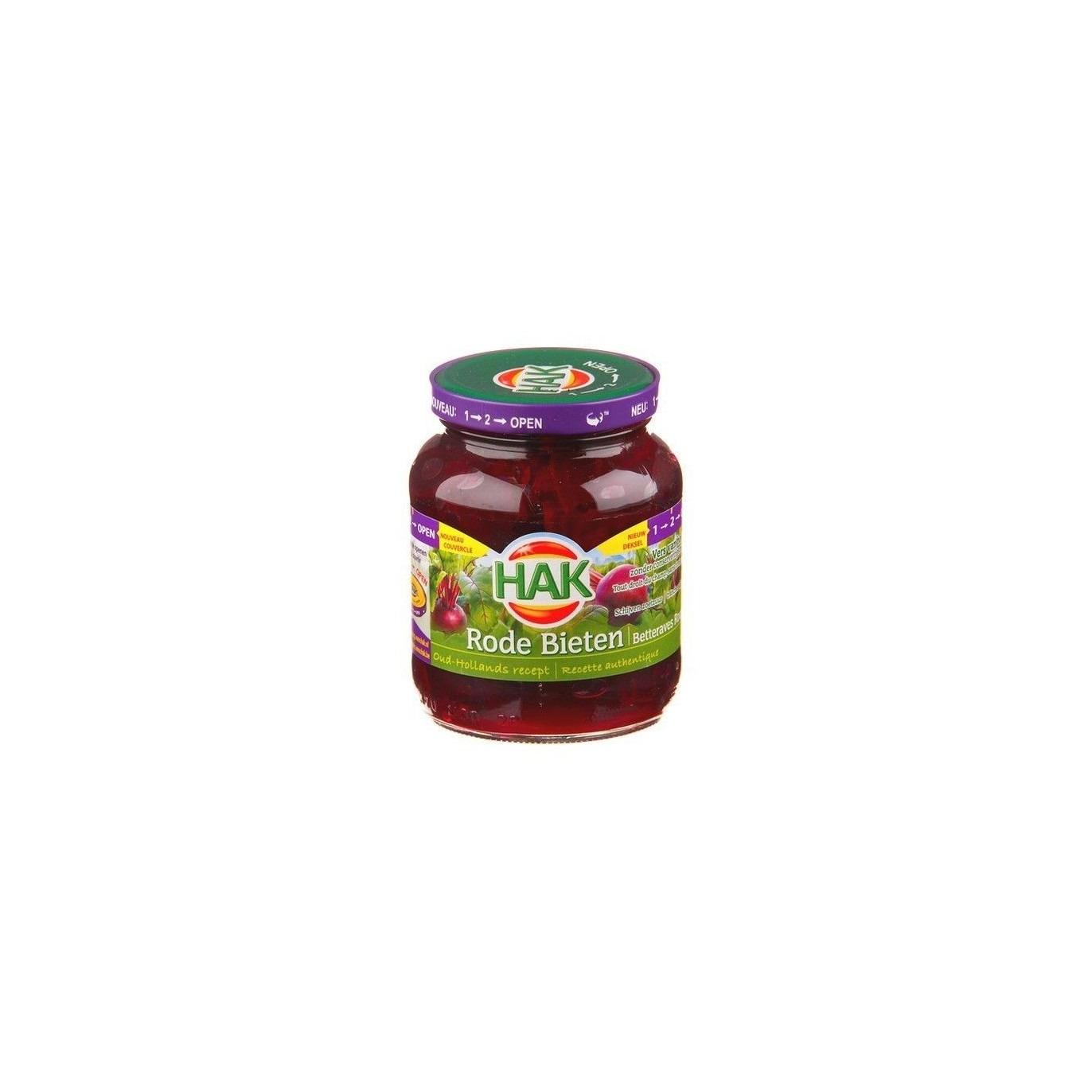 Hak betteraves rouges aigre-doux 355 gr CHOCKIES