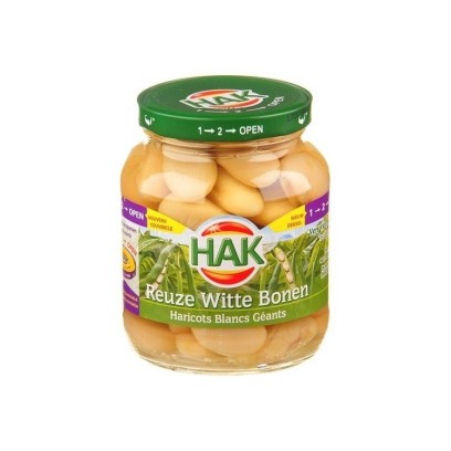 Hak haricots blanc géants 360 gr CHOCKIES épicerie