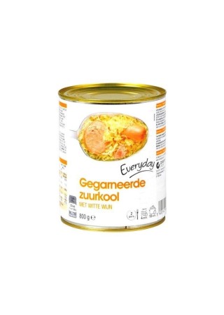 Everyday choucroute garnie 800 gr EPICERIE CHOCKIES