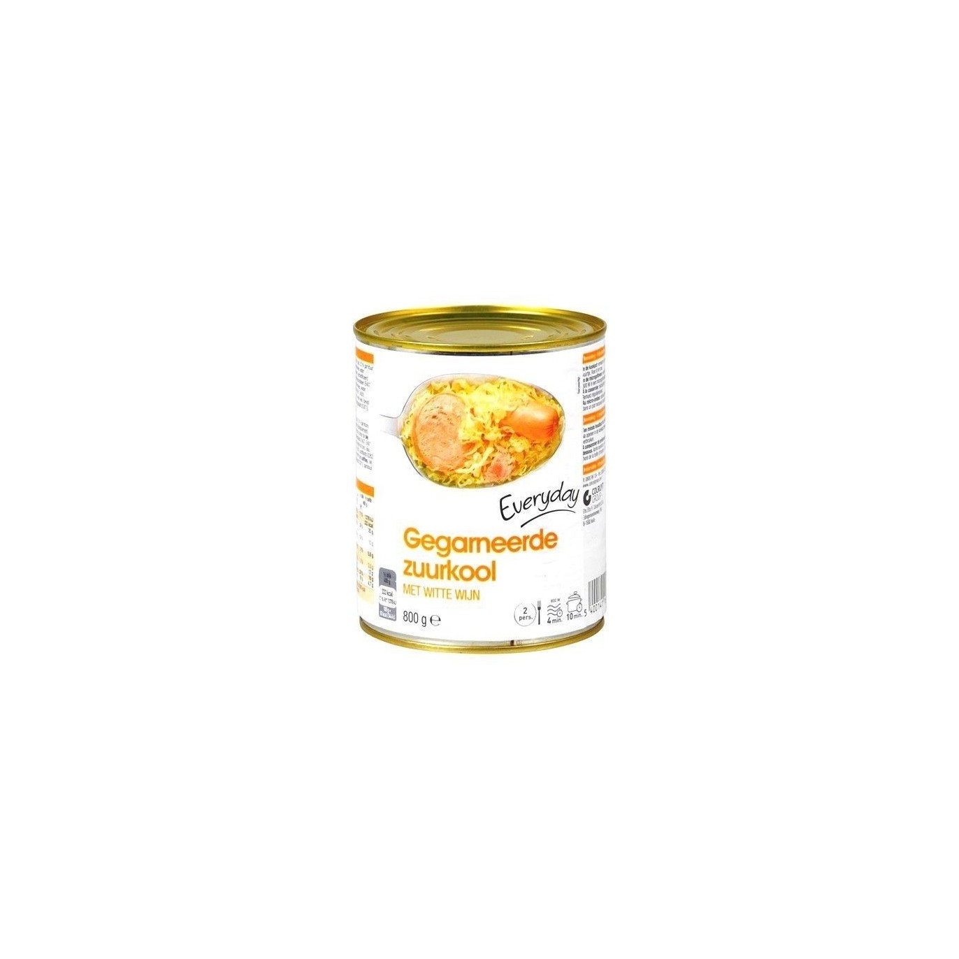 Everyday choucroute garnie 800 gr EPICERIE CHOCKIES