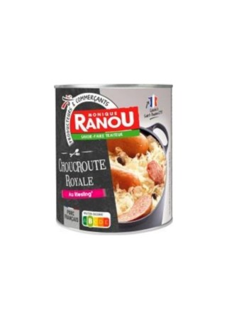 Monique Ranou Choucroute Royale garnie au Riesling 800 gr