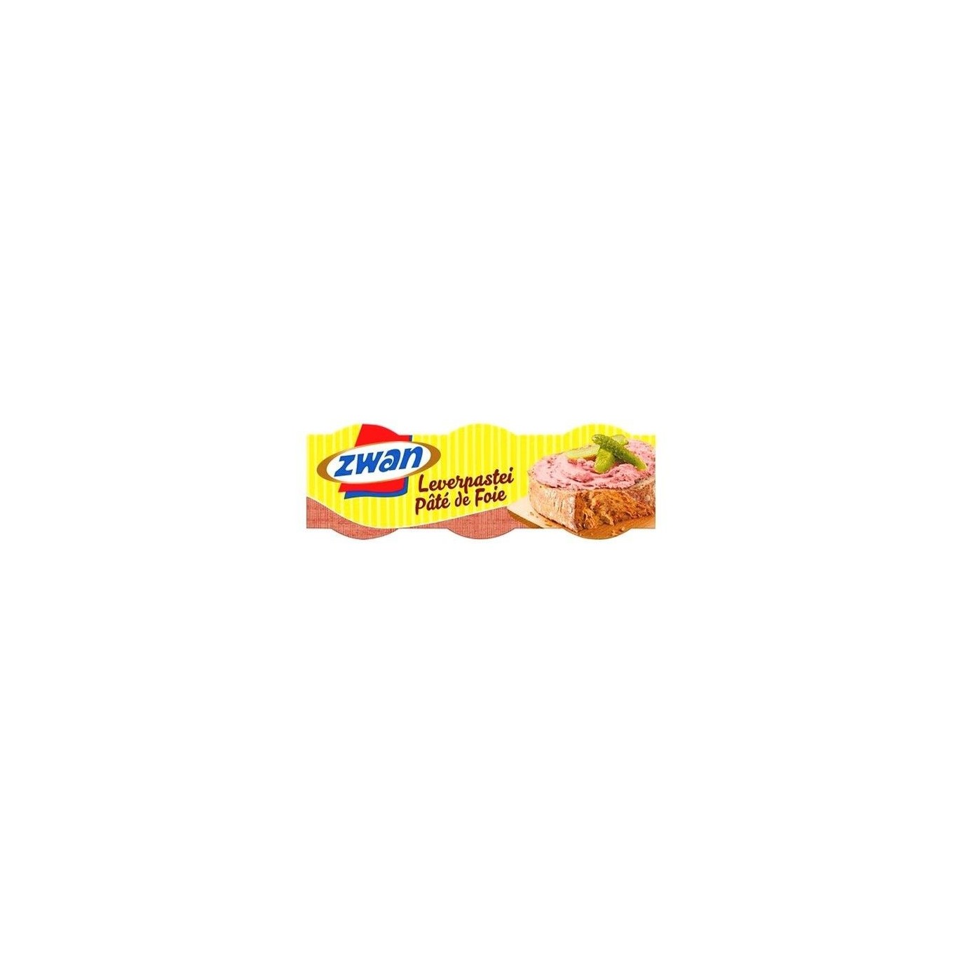 Zwan pâté de foie 3x 43 gr