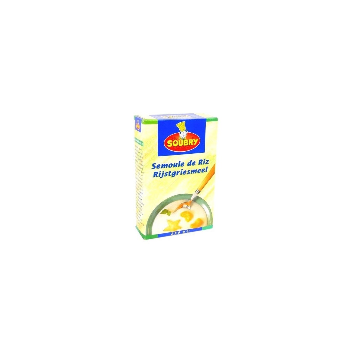 Soubry semoule de riz 250 gr EPICERIE BELGE CHOCKIES
