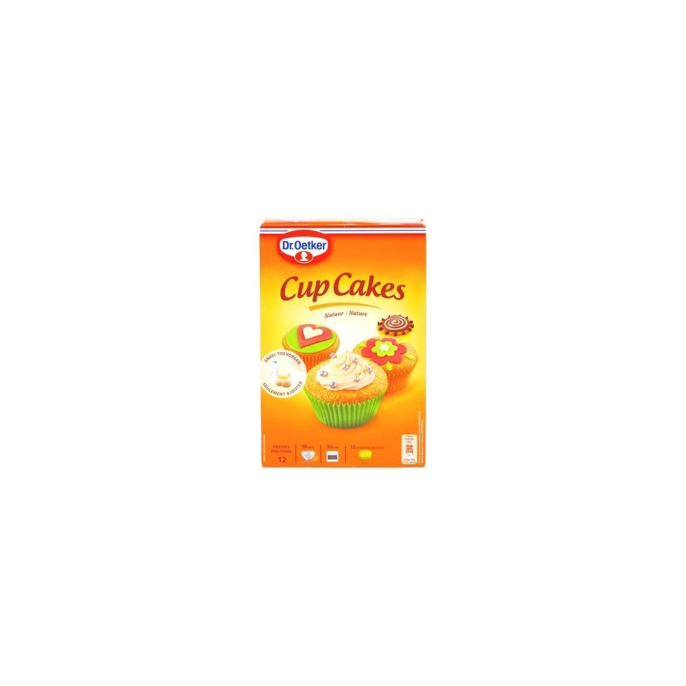 Dr Oetker Cup cakes nature 250 gr CHOCKIES épicerie