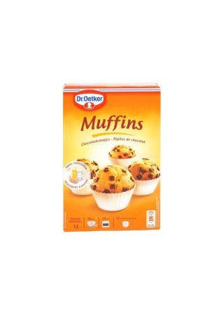 Dr Oetker muffins pépites de chocolat 370 gr CHOCKIES